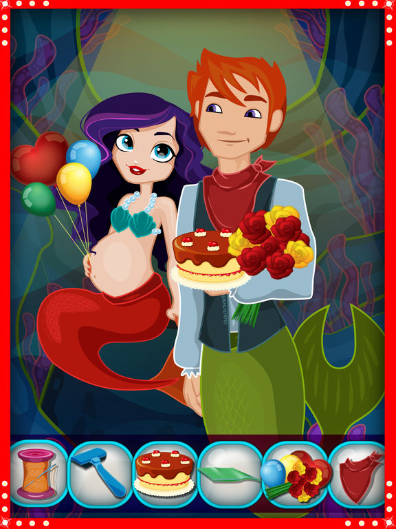 Mommy's Little Mermaid New Baby Salon Story - My Newborn Care Spa Hospital Doctor Games for Girls & Kidsscreeshot 2