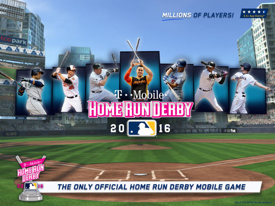 Screenshots of MLB.com Home Run Derby 16 for iPad