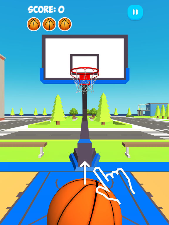 Скачать игру Basketball Challenge 3D