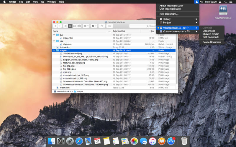 Mountain Duck for Mac 4.5.0.17823 破解版 远程网盘本地化工具