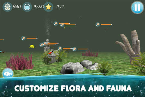 Goldfish Aquarium 3D PRO screenshot 3