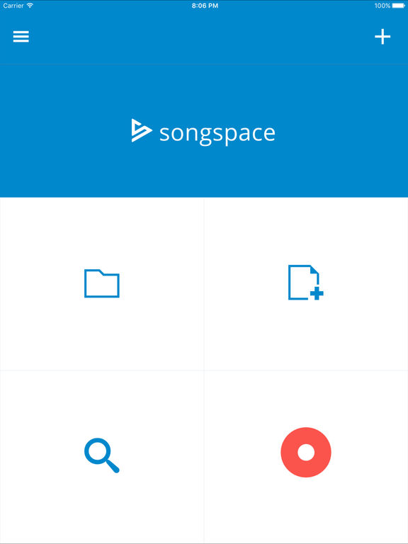 Songspace screenshot