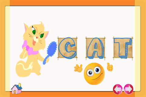 ABC Alphabet Animal Flashcards Education Game Free screenshot 2