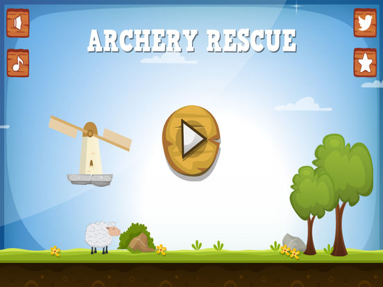 стрельба из лука спасательные - Archery Rescue на iPad