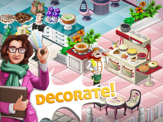 Screenshots of Chef Town: Cooking Simulation for iPad