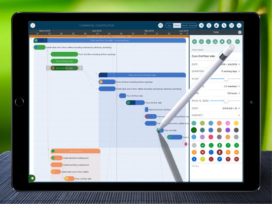 Gantt Chart Ipad Pro