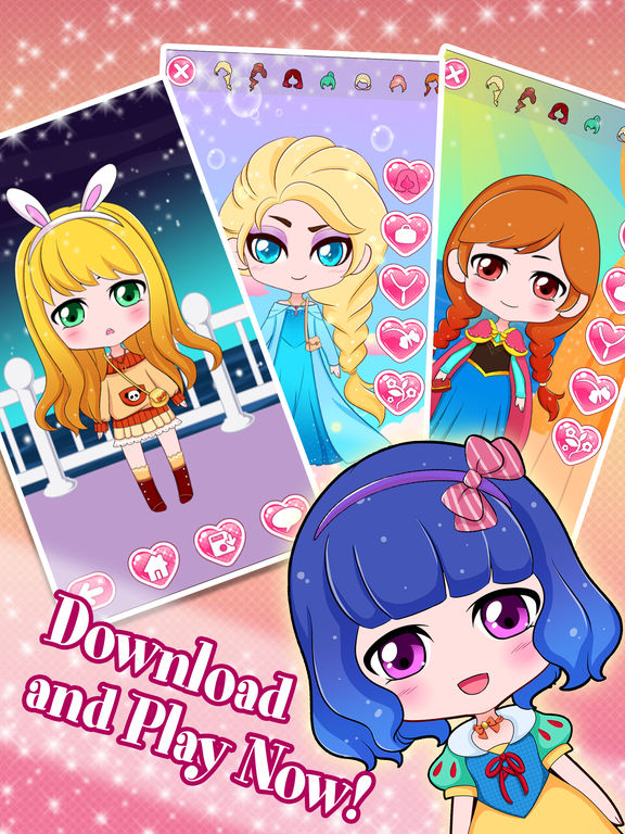 Chibi Anime Creator Dress-Up Games For Girls Maker - AppRecs