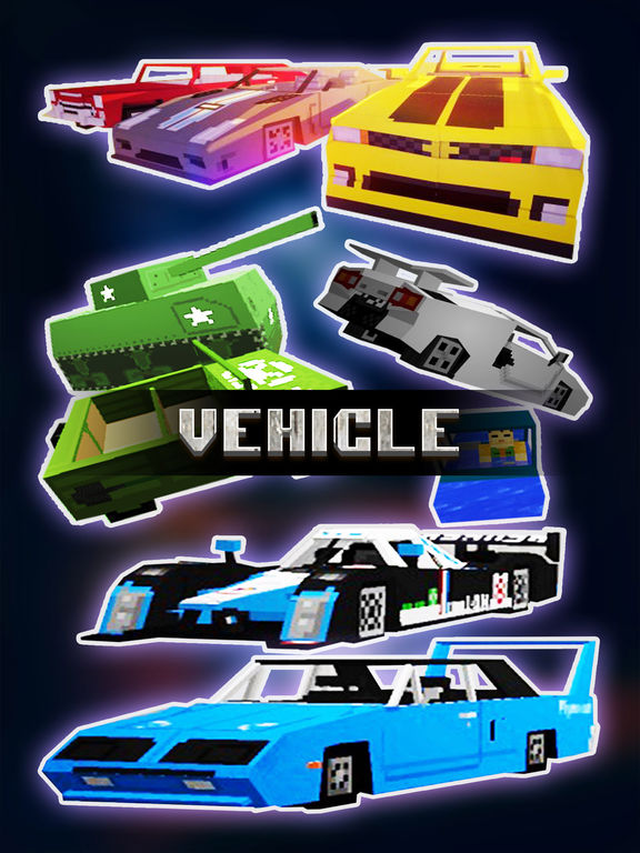 Screenshots of Vehicle & Weapon Mods FREE - Best Pocket Wiki & Tools for Minecraft PC Edition for iPad