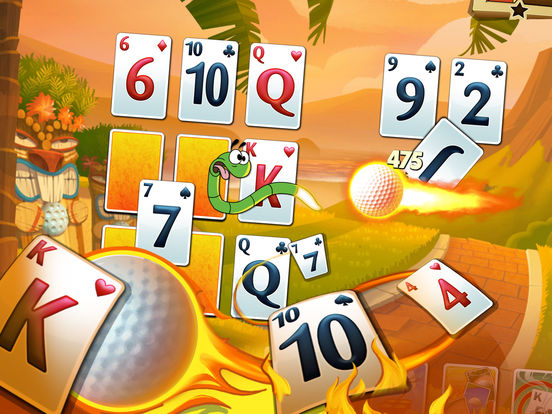 Screenshots of Fairway Solitaire Blast for iPad