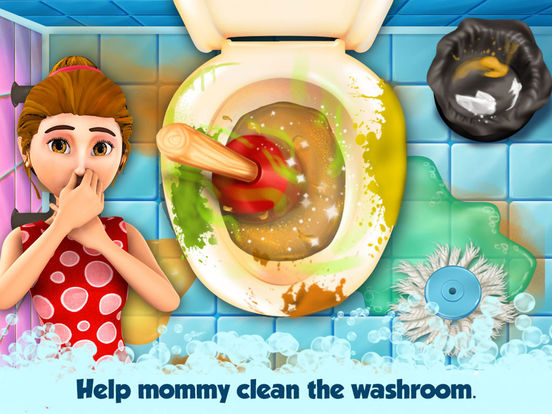 Mommy's Princess Little Helper : Help Mommy clean up the House before Daddy comes Home для iPad