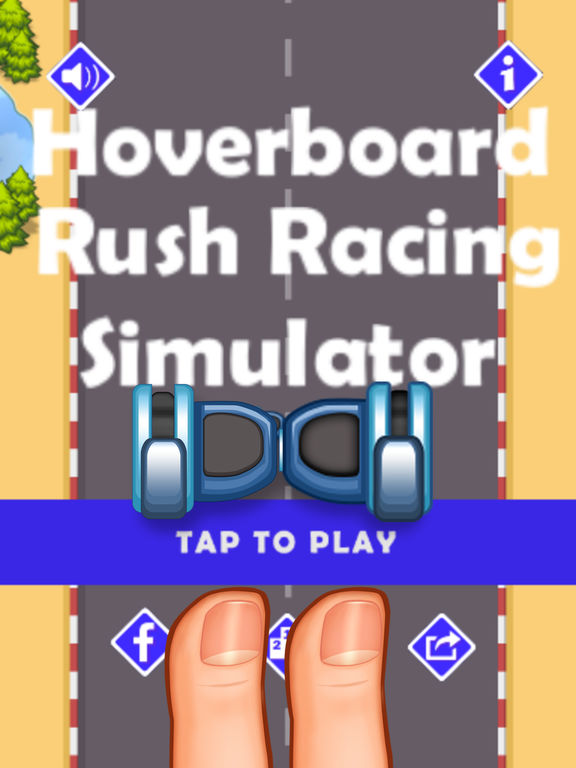 Hoverboard Rush Racing Simulator -Hover Board Game на iPad