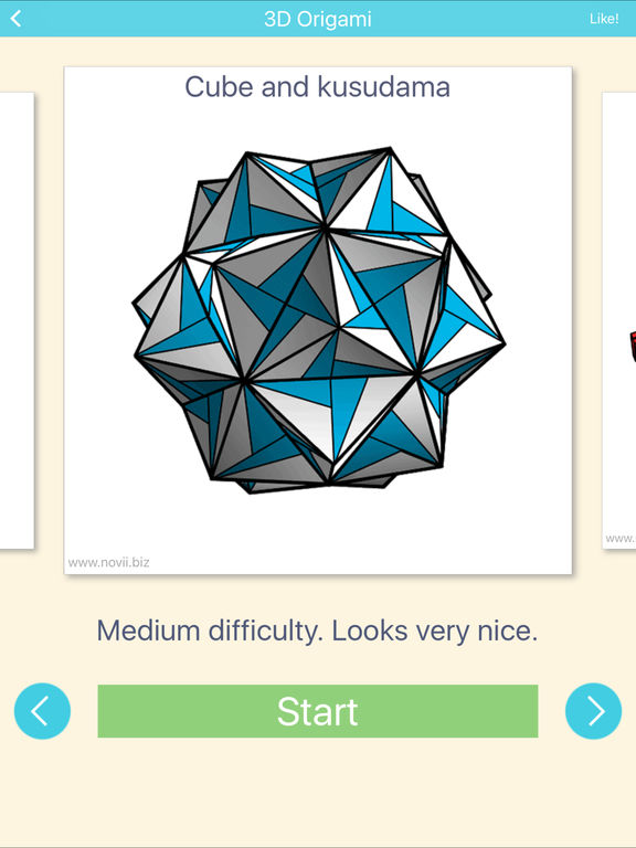 ORIGAMI 3D explore new magic paper creations screenshot