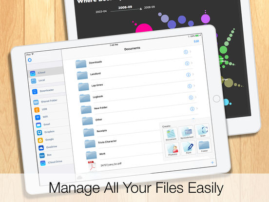 Screenshots of iSpreadsheet™ : Fast Powerful Office Spreadsheet for iPad