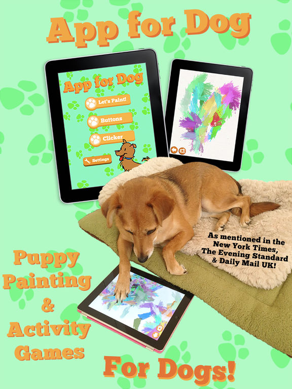 App for Dog - Puppy Painting, Button and Clicker Training ...
