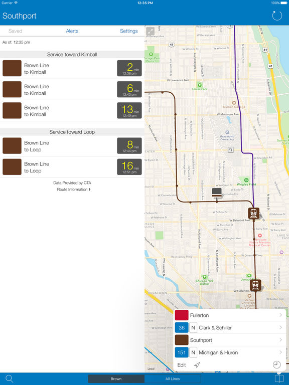 transit chicago bus tracker
