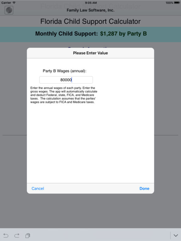 App Shopper Florida Child Support Calculator Finance 