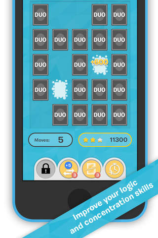 DUO! A memory game where making pairs is not enough anymore screenshot 3