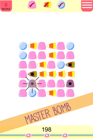 Aaron Sweet Candy Blast PRO - Swipe and match the Candy to win the puzzle games screenshot 3