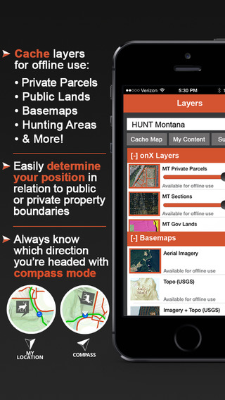 【免費交通運輸App】HUNT App: Public/Private Land Ownership GPS Map-APP點子