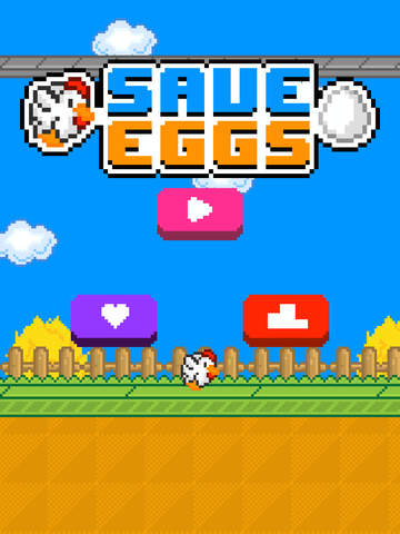 【免費遊戲App】Save eggs!-APP點子