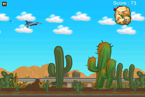 A Battle Fighter Jet Flight Simulator: Desert Storm Nations Free screenshot 3