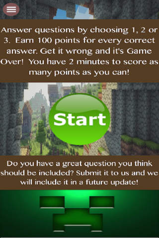 Quiz Jam - Minecraft PE Edition screenshot 2