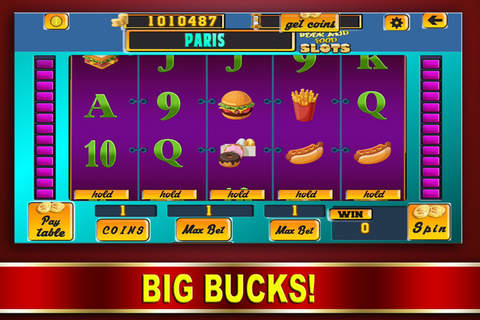 Aaaaaaah Beer and Food Slots MyVegas Spintowin Las Vegas Casino Party screenshot 4