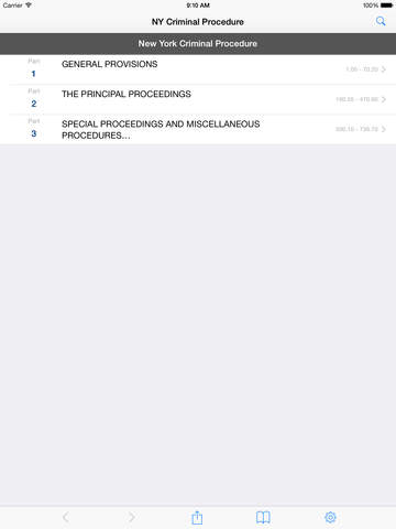 【免費書籍App】NY Code of Criminal Procedure (New York Law/Statutes)-APP點子