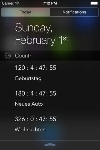 Countr – Simple Countdowns screenshot 2