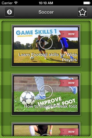 Soccer Training Guide: Learn football with video screenshot 2