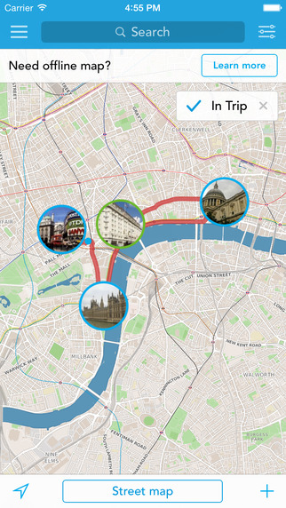 London Offline Map Guide by Tripomatic