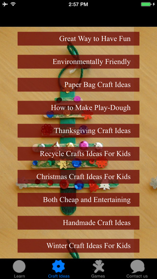 【免費遊戲App】Craft Ideas For Kids-APP點子