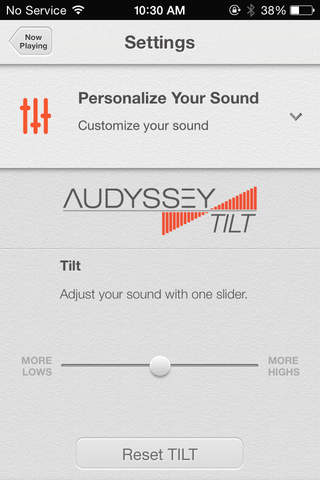 Audyssey Music Player screenshot 4