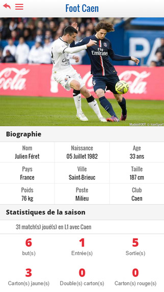 【免費運動App】Foot Caen-APP點子