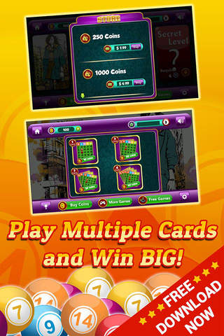 Bingo Lady Blitz PRO - Free Casino Trainer for Bingo Card Game screenshot 3