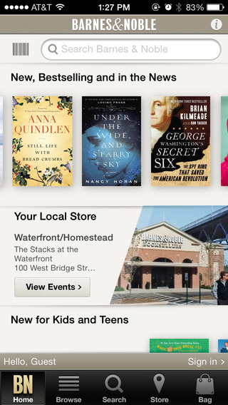 【免費書籍App】Barnes & Noble-APP點子