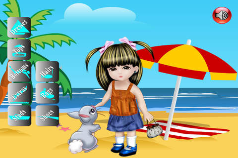 Baby On Beach Dress Up screenshot 3