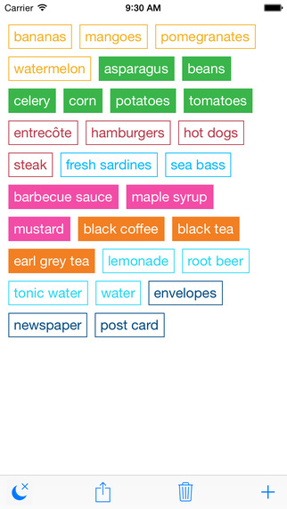 【免費生產應用App】Idealist — Shopping List, Grocery List-APP點子