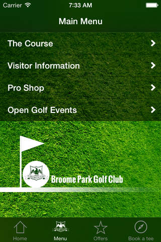Broome Park Golf Club screenshot 2