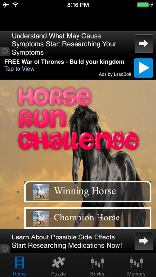Horse Run Challenge