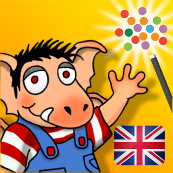 Little Monster at School – Wanderful interactive storybook in UK English and French LOGO-APP點子