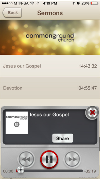 【免費生活App】Common Ground Church-APP點子