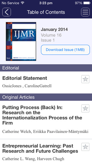 【免費教育App】International Journal of Management Reviews-APP點子