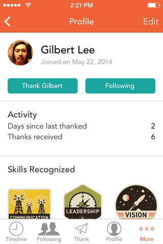 Gratzi - Team Recognition, Appreciation, and Career Achievement screenshot 2