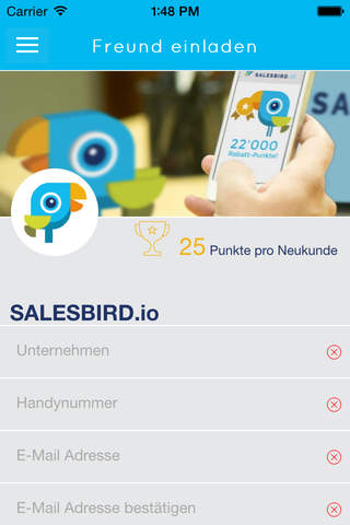 SALESBIRD.io screenshot 2