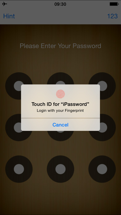 Screenshots of Password Manager Vault - FingerPrint Lock Account Wallet &1 Secure Passcode Safe for iPhone