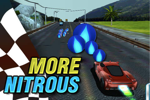 `` Airbone Speed Racer  - Best Free  3D Racing Road Games screenshot 3