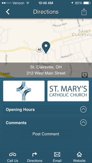 【免費生活App】St. Mary's Catholic Church - St. Clairsville, OH-APP點子