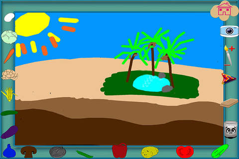 Vegetables Preschool Learning Experience Drawing Game screenshot 4