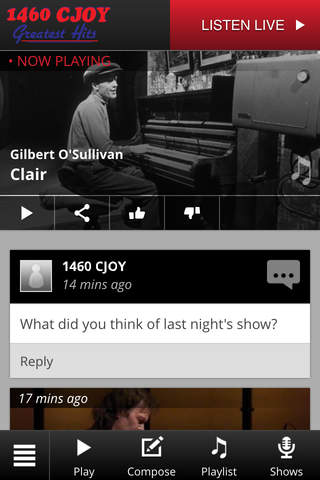 1460 CJOY Guelph’s Greatest Hits screenshot 2